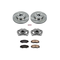 Power Stop KCOE4669 Autospecialty 1-Click Daily Driver Front Brake Kit for 2009-2010 Pontiac Vibe Base product image