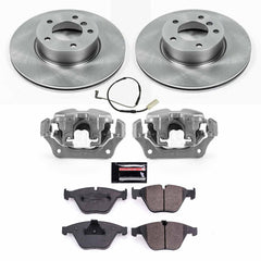 Power Stop KCOE4677 Autospecialty 1-Click Daily Driver Front Brake Kit for 2008-2010 BMW 328I product image