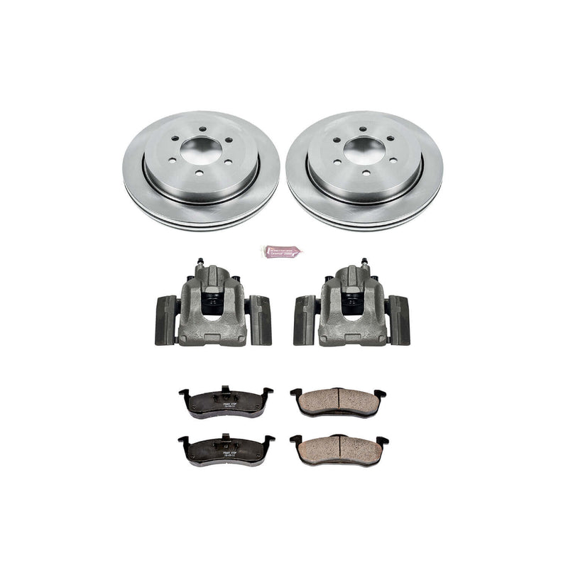 Power Stop KCOE4683 Autospecialty 1-Click Daily Driver Rear Brake Kit for 2007-2017 Ford Expedition product image