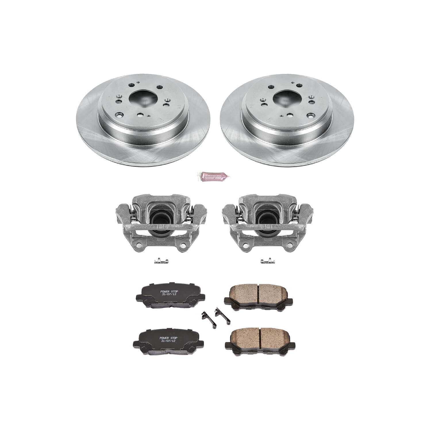 Power Stop KCOE4685 Autospecialty 1-Click Daily Driver Rear Brake Kit for 2007-2013 Acura MDX product image