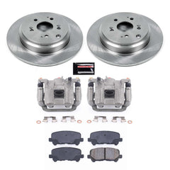 Power Stop KCOE4685A Autospecialty 1-Click OE Replacement Rear Brake Kit With Calipers for 2011-2017 Honda Odyssey product image