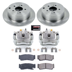 Power Stop KCOE4694 Autospecialty 1-Click OE Replacement Pad And Rotor Kit With Calipers for 2007-2009 Hyundai Santa Fe product image
