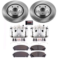 Power Stop KCOE4713 Autospecialty 1-Click OE Replacement Front Brake Kit With Calipers for 2015-2017 Lexus NX200T product image