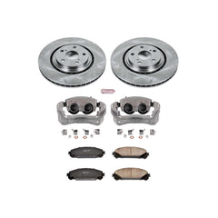 Power Stop KCOE4713A Autospecialty 1-Click Daily Driver Front Brake Kit for 2010-2015 Lexus RX350 product image