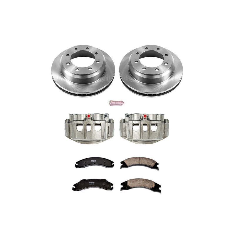 Power Stop KCOE4718 Autospecialty 1-Click Daily Driver Rear Brake Kit for 2008-2014 Ford E-150 product image