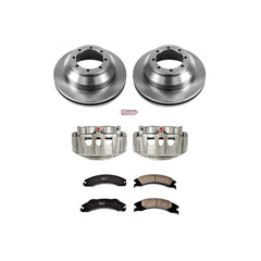 Power Stop KCOE4719 Autospecialty 1-Click Daily Driver Rear Brake Kit for 2008-2019 Ford E-350 Super Duty product image