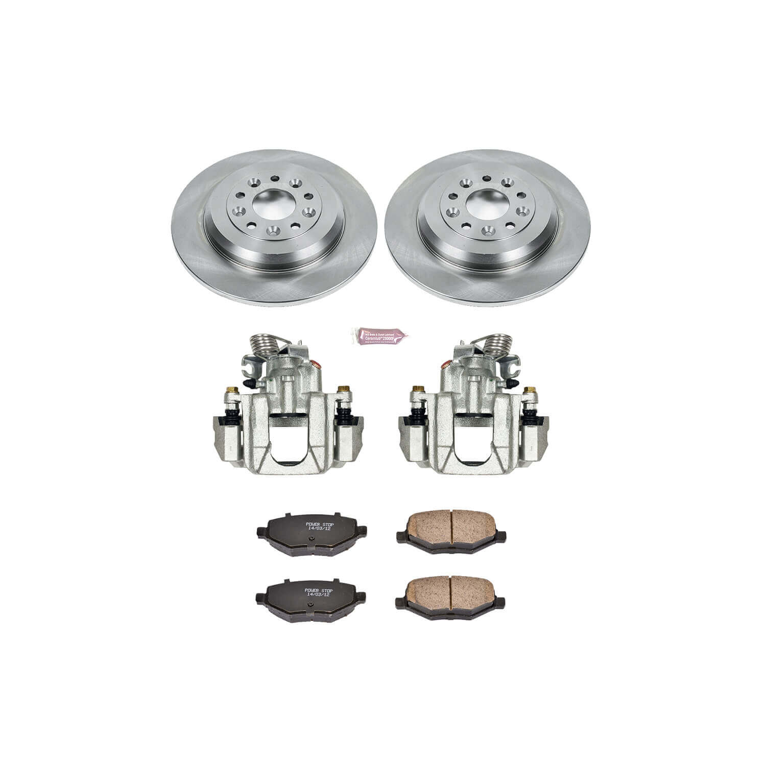 Power Stop KCOE4744 Autospecialty 1-Click Daily Driver Rear Brake Kit for 2011-2019 Ford Explorer product image