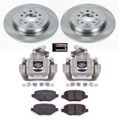 Power Stop KCOE4744A Autospecialty 1-Click OE Replacement Rear Brake Kit With Calipers for 2009 Ford Flex product image