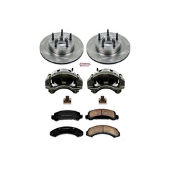 Power Stop KCOE4786 Autospecialty 1-Click Daily Driver Front Brake Kit for 1990 Ford Bronco Ii 4 Wheel Drive product image