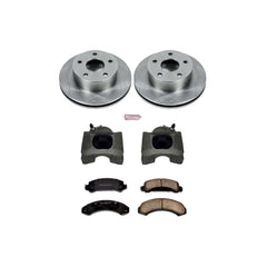 Power Stop KCOE4787 Autospecialty 1-Click Daily Driver Front Brake Kit for 1990-1997 Ford Aerostar All Wheel Drive product image