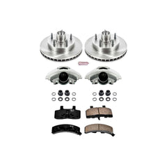 Power Stop KCOE4875 Autospecialty 1-Click Daily Driver Front Brake Kit for 1994-1999 Dodge Ram 1500 Rear Wheel Drive product image