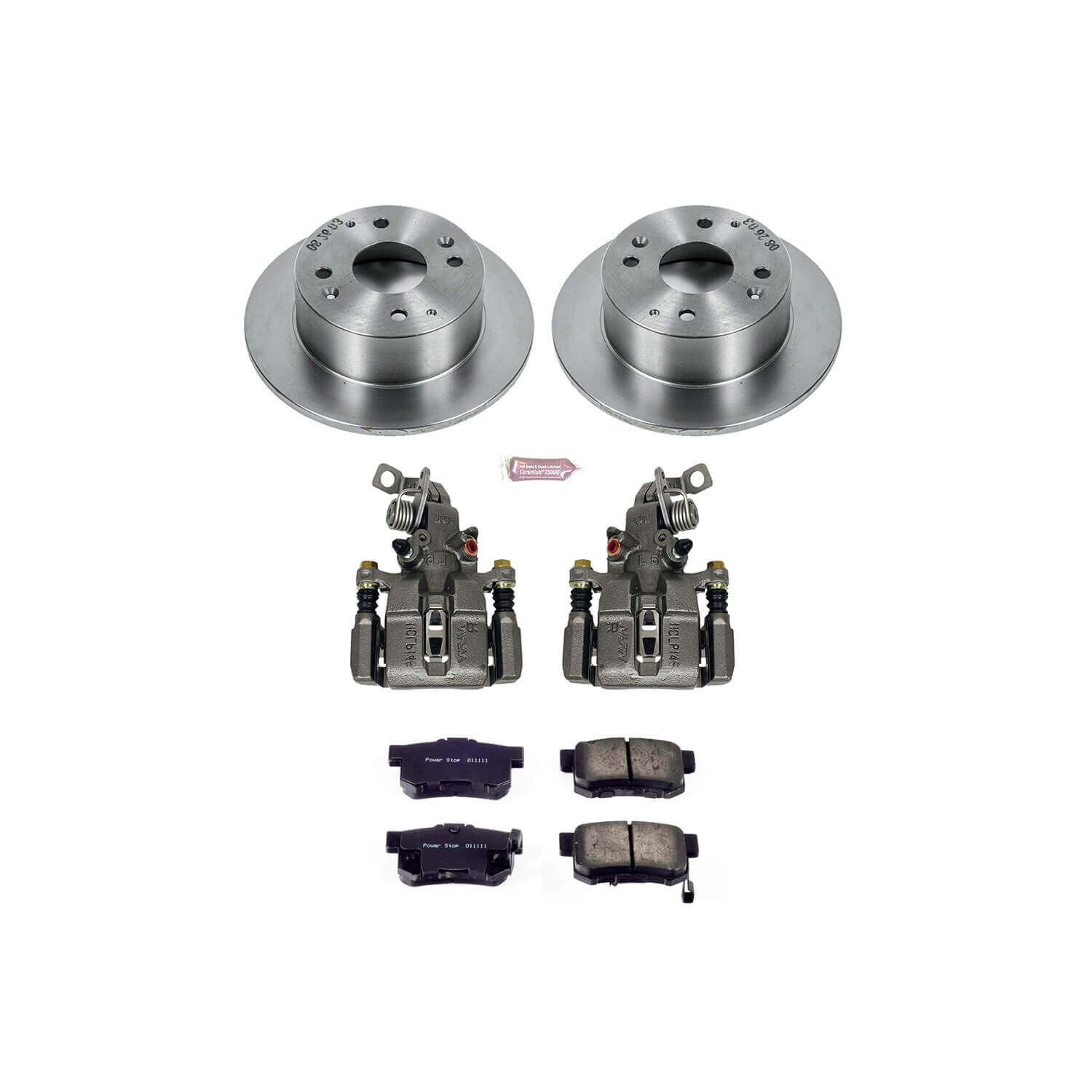 Power Stop KCOE4991 Autospecialty 1-Click Daily Driver Rear Brake Kit for 1995-1998 Acura TL product image