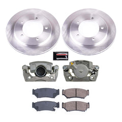 Power Stop KCOE5014 Front Autospecialty 1-Click OE Replacement Pad And Rotor Kit With Calipers for 2000-2004 Chevrolet Tracker product image