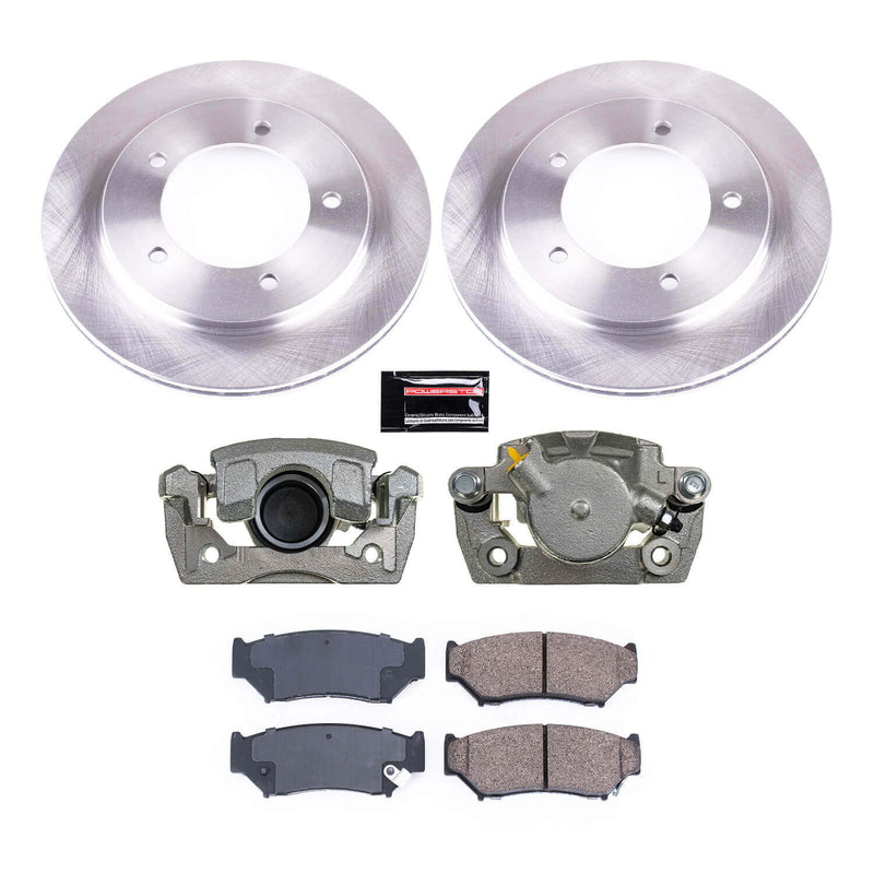 Power Stop KCOE5014 Front Autospecialty 1-Click OE Replacement Pad And Rotor Kit With Calipers for 2000-2004 Chevrolet Tracker product image