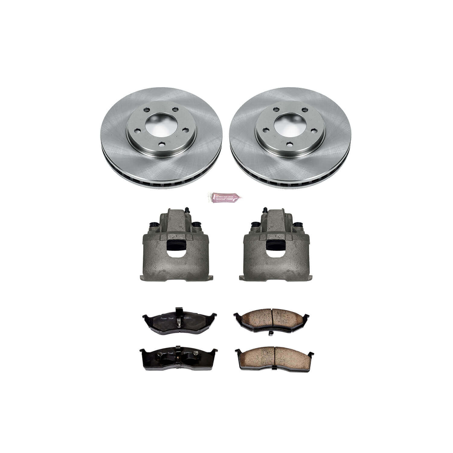 Power Stop KCOE5035 Autospecialty 1-Click Daily Driver Front Brake Kit for 1996 Chrysler Town & Country Front Wheel Drive product image