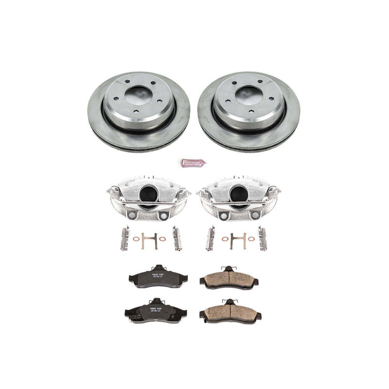 Power Stop KCOE5064 Autospecialty 1-Click Daily Driver Rear Brake Kit for 1994-1996 Chevrolet Caprice Rear Disc product image