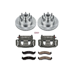 Power Stop KCOE5088 Autospecialty 1-Click Daily Driver Front Brake Kit for 2007 Ford E-150 product image