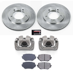 Power Stop KCOE5109 Autospecialty 1-Click OE Replacement Pad And Rotor Kit With Calipers for 2000-2005 Suzuki Grand Vitara product image