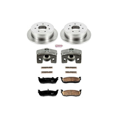 Power Stop KCOE5147 Autospecialty 1-Click Daily Driver Rear Brake Kit for 2000 Ford F-150 Base, Lariat, XL, XLT 4 Wheel Drive, Rear Wheel Drive product image