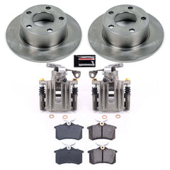 Power Stop KCOE515 Autospecialty 1-Click OE Replacement Rear Brake Kit With Calipers for 1998-2004 Audi A6 product image