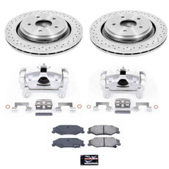 Power Stop KCOE5159 Autospecialty 1-Click OE Replacement Pad And Rotor Kit With Calipers for 2006-2009 Cadillac Xlr V product image