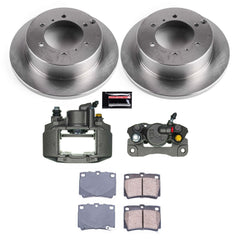 Power Stop KCOE5160 Rear Autospecialty 1-Click OE Replacement Pad And Rotor Kit With Caliper for 1997-2004 Mitsubishi Montero Sport product image