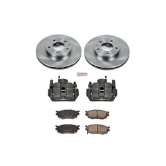 Power Stop KCOE5169A Autospecialty 1-Click Daily Driver Front Brake Kit for 1998-2002 Mazda 626 product image