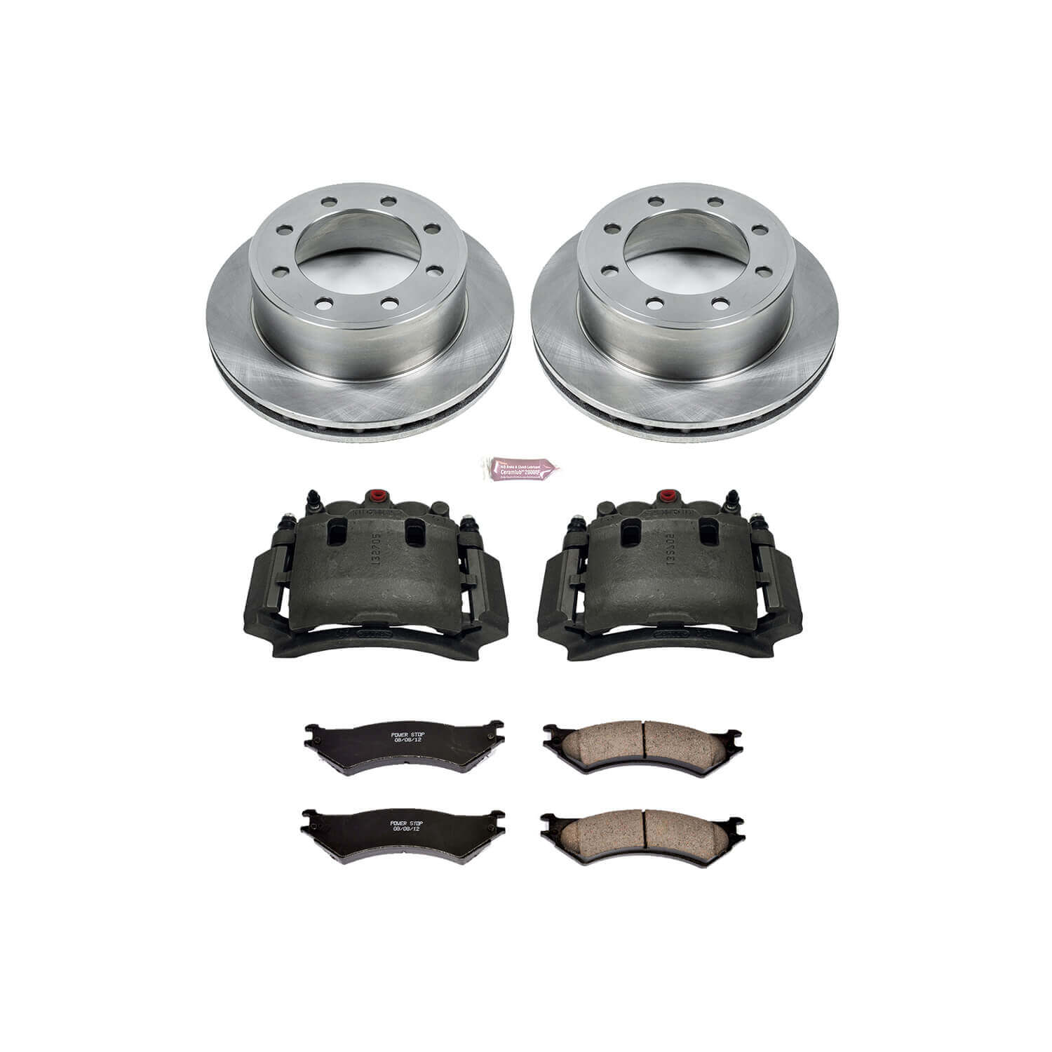 Power Stop KCOE5203 Autospecialty 1-Click Daily Driver Rear Brake Kit for 2007 Ford E-150 product image