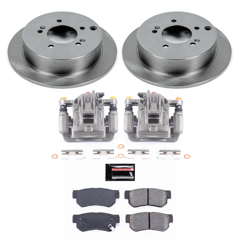 Power Stop KCOE5213A Autospecialty 1-Click OE Replacement Pad And Rotor Kit With Calipers for 2001 Hyundai Santa Fe Rear Disc product image