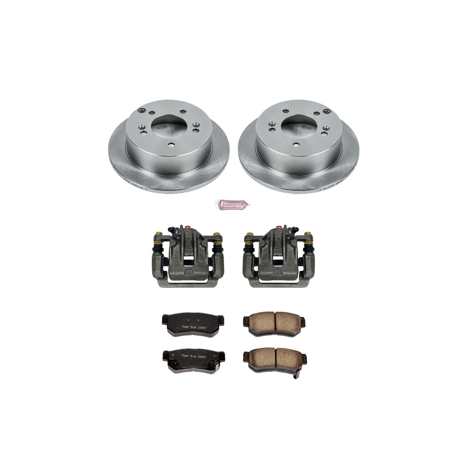 Power Stop KCOE5214 Autospecialty 1-Click Daily Driver Rear Brake Kit for 2006-2008 Hyundai Sonata product image