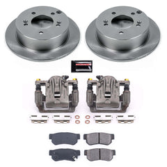 Power Stop KCOE5214A Autospecialty 1-Click OE Replacement Rear Brake Kit With Calipers for 2001 Hyundai XG300 product image
