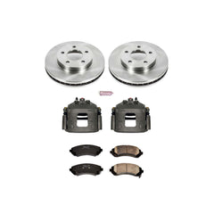 Power Stop KCOE5233 Autospecialty 1-Click Daily Driver Front Brake Kit for 2002-2006 Buick Rendezvous Front Wheel Drive product image
