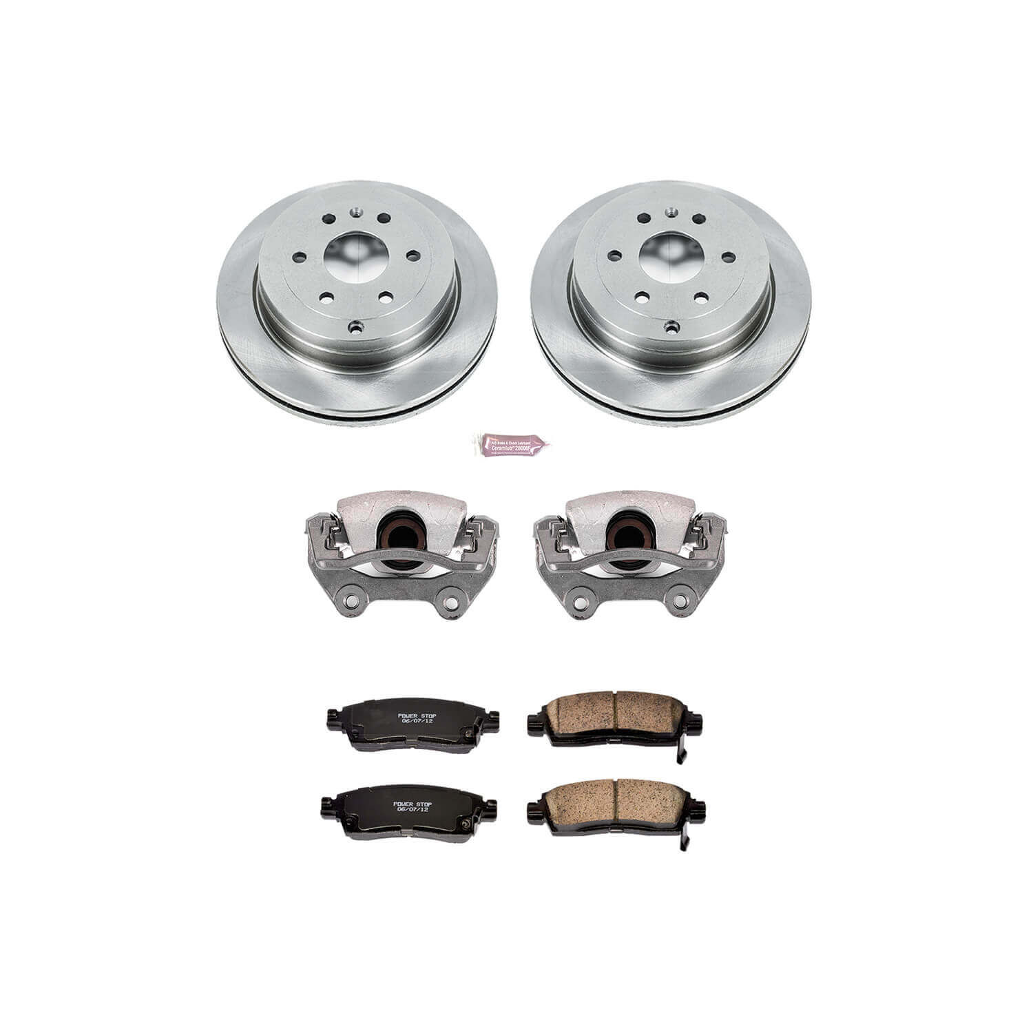Power Stop KCOE5262 Autospecialty 1-Click Daily Driver Rear Brake Kit for 2008-2017 Buick Enclave product image