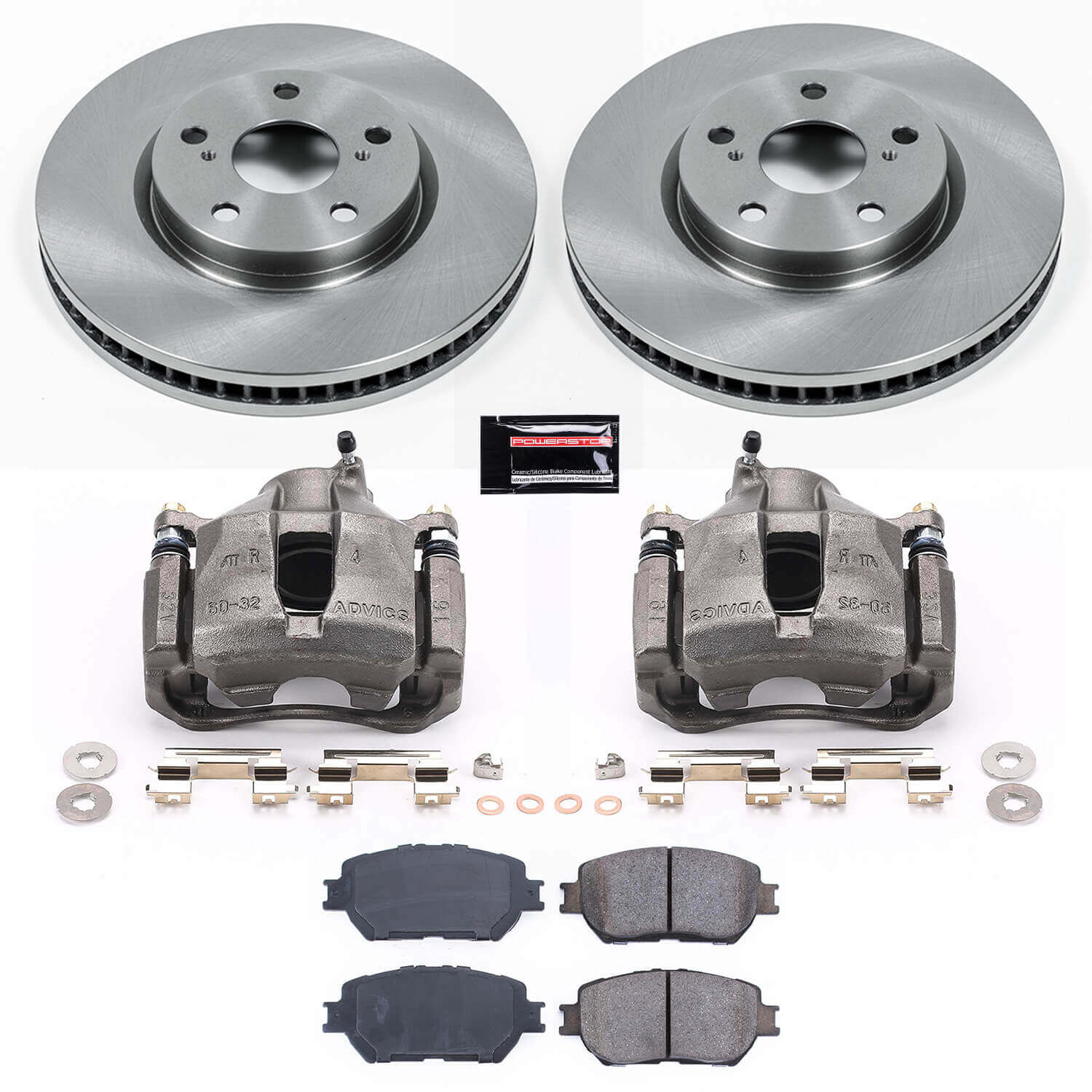 Power Stop KCOE5272 Autospecialty 1-Click Daily Driver Front Brake Kit for 2006 Lexus GS300 product image