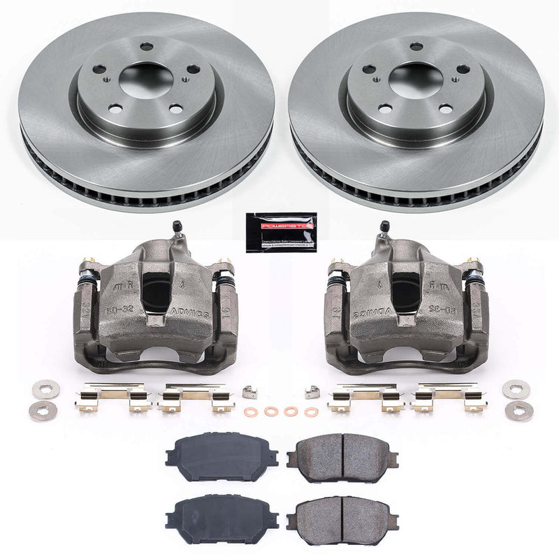 Power Stop KCOE5272 Autospecialty 1-Click Daily Driver Front Brake Kit for 2006 Lexus GS300 product image
