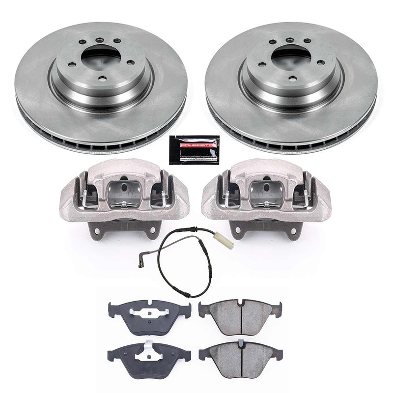 Power Stop KCOE528 Autospecialty 1-Click Daily Driver Front Brake Kit for 2009-2010 BMW 335D product image