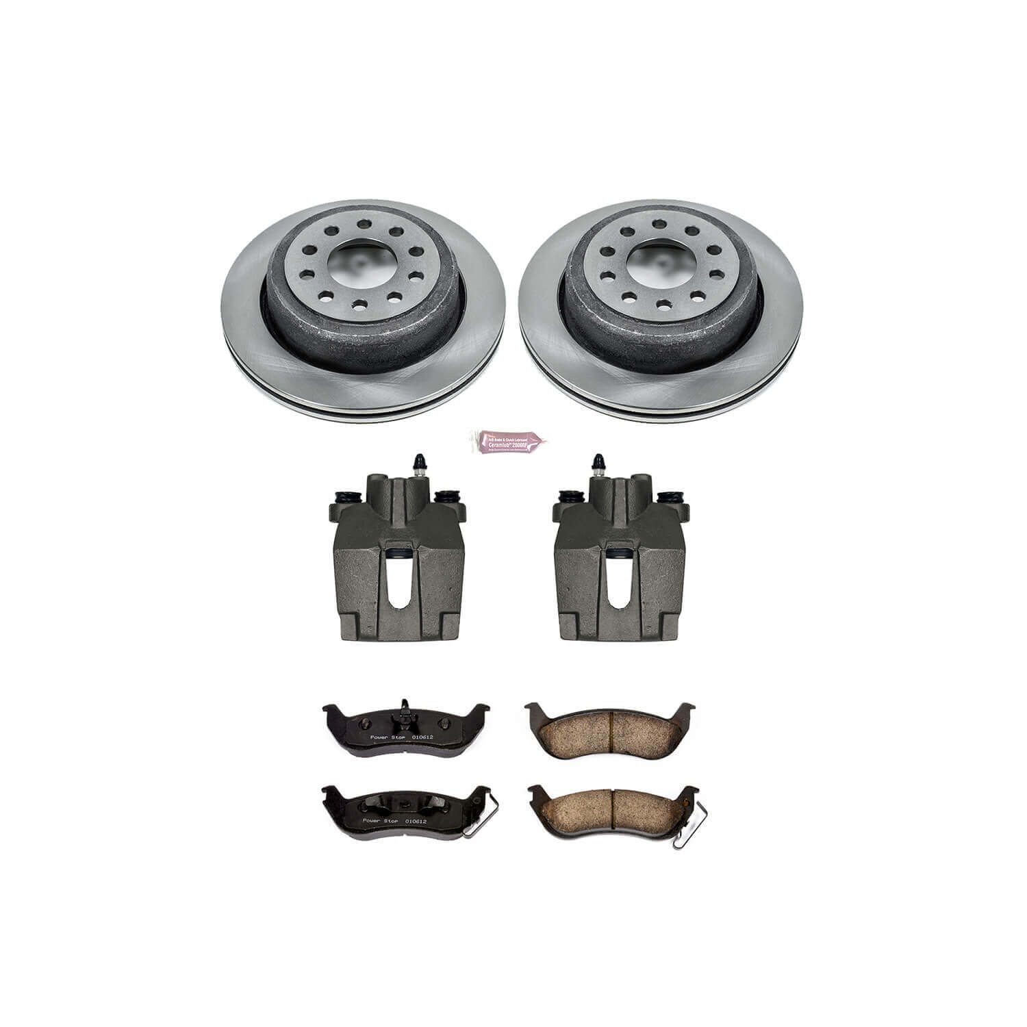 Power Stop KCOE5293 Autospecialty 1-Click Daily Driver Rear Brake Kit for 2003-2011 Lincoln Town Car Sedan (4 Door) product image