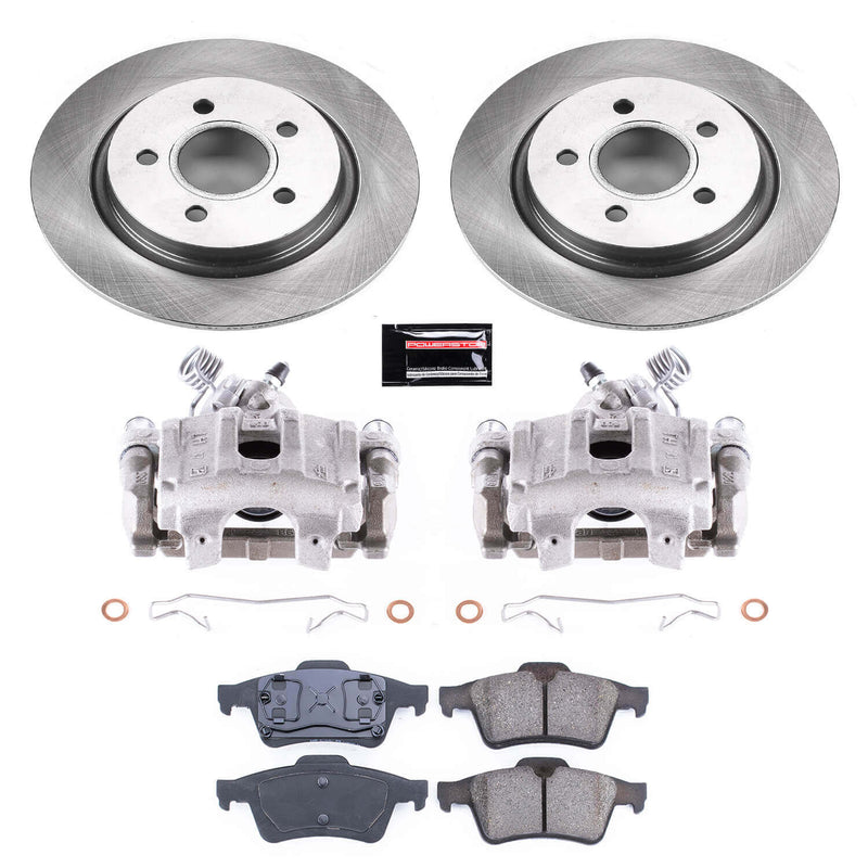 Power Stop KCOE530 Autospecialty 1-Click OE Replacement Pad And Rotor Kit With Calipers for 2004-2005 Volvo S40 product image