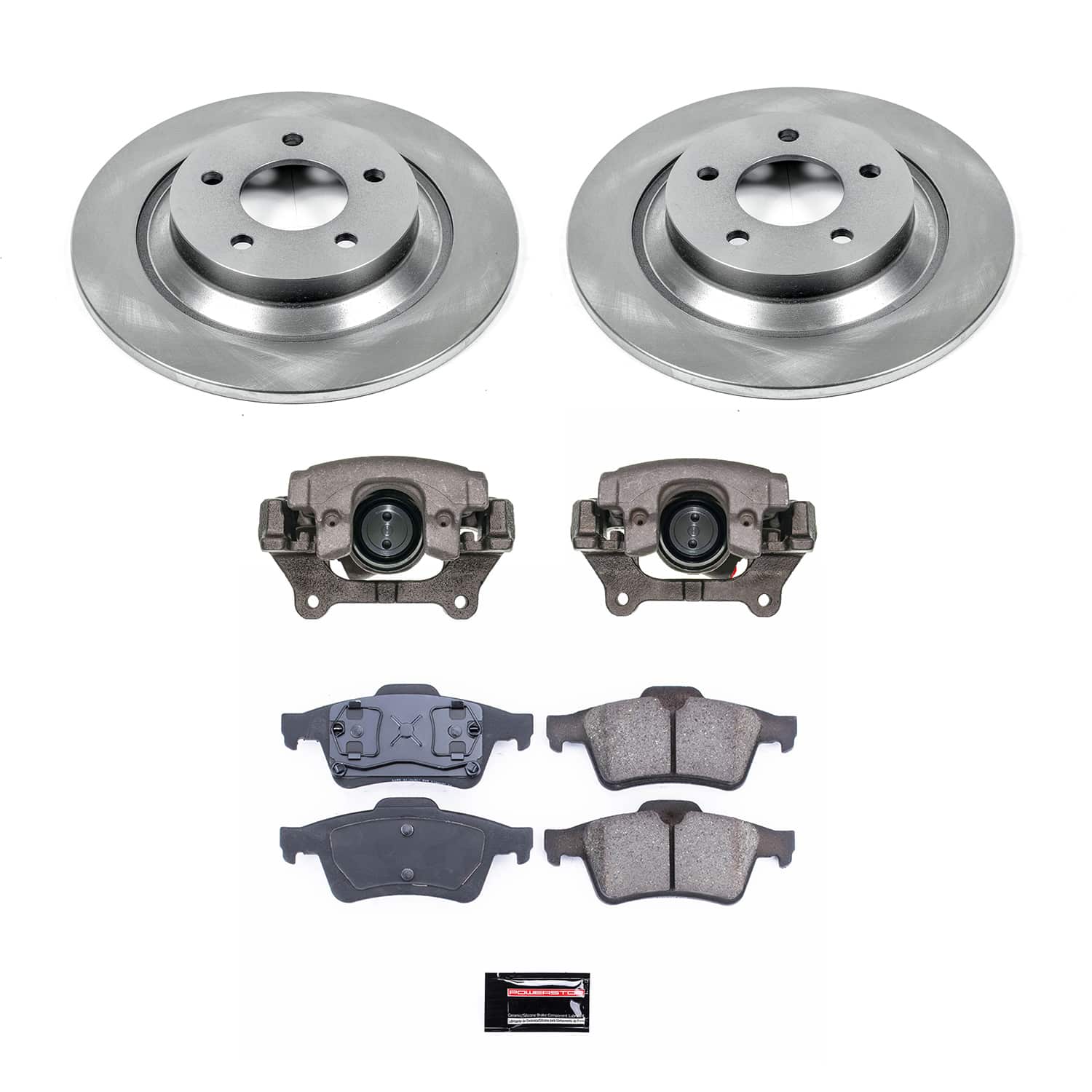 Power Stop KCOE5310 Rear Autospecialty 1-Click OE Replacement Pad And Rotor Kit With Caliper for 2006-2007 Mazda 5 product image