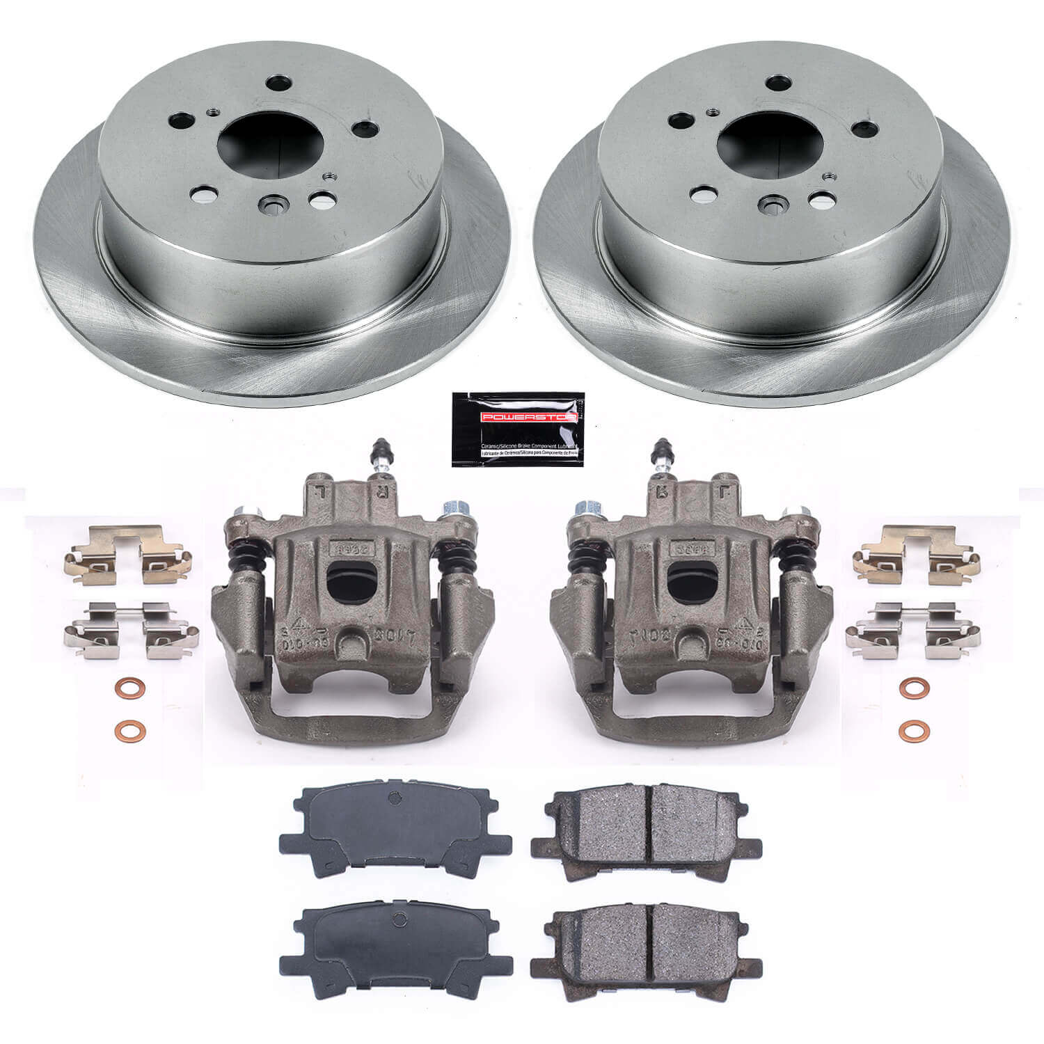 Power Stop KCOE5333A Autospecialty 1-Click Daily Driver Rear Brake Kit for 2004-2006 Lexus RX330 product image
