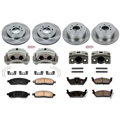 Power Stop KCOE5335 Autospecialty 1-Click Daily Driver Front And Rear Brake Kit for 2009 Ford F-150 product image