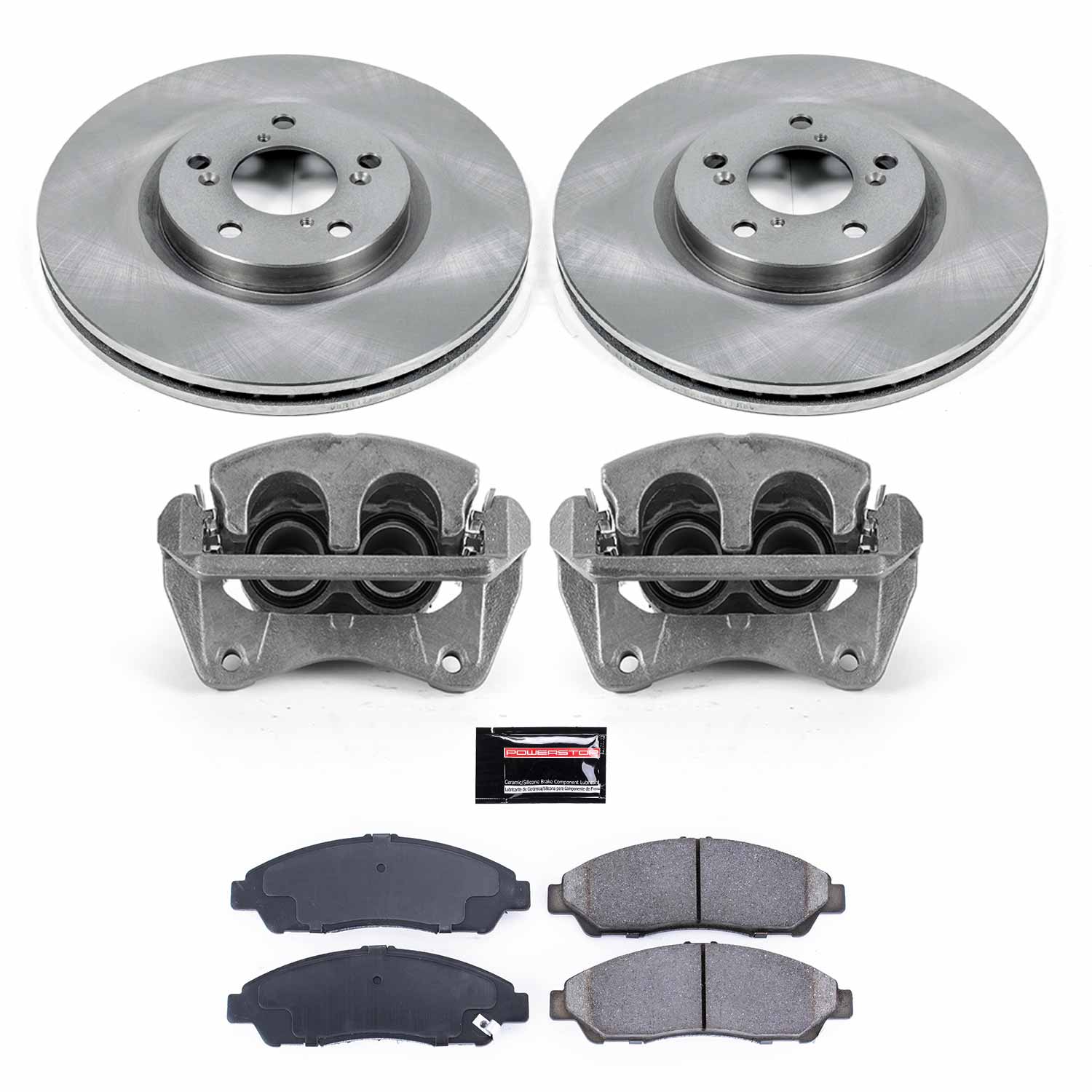 Power Stop KCOE5370 Autospecialty 1-Click Daily Driver Front Brake Kit for 2007-2013 Acura MDX product image