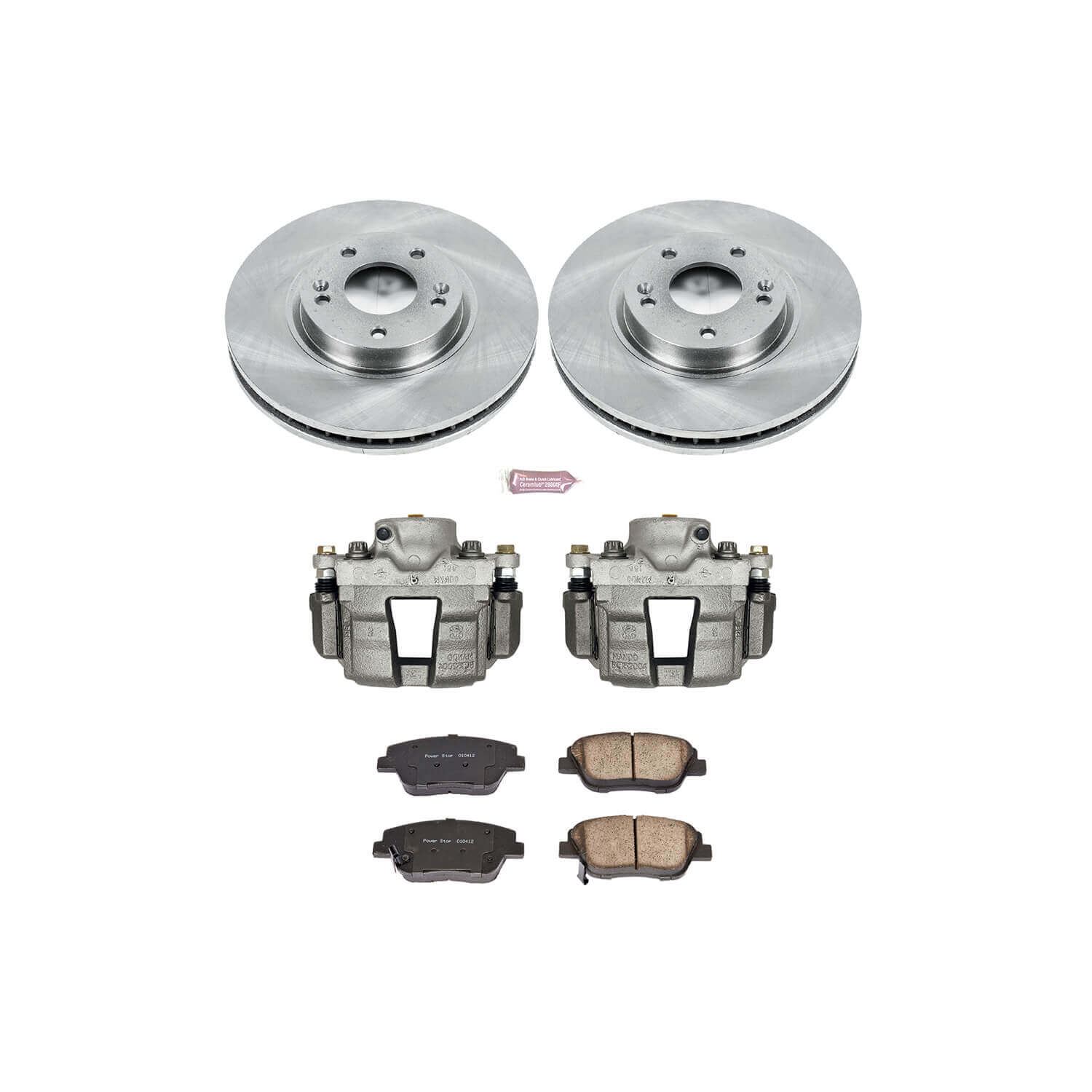 Power Stop KCOE5377 Autospecialty 1-Click Daily Driver Front Brake Kit for 2011-2014 Hyundai Sonata product image