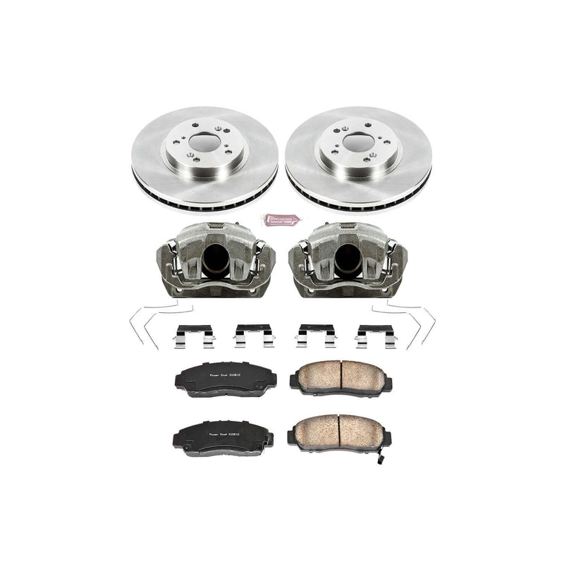 Power Stop KCOE5392 Autospecialty 1-Click Daily Driver Front Brake Kit for 2011-2014 Acura TSX product image