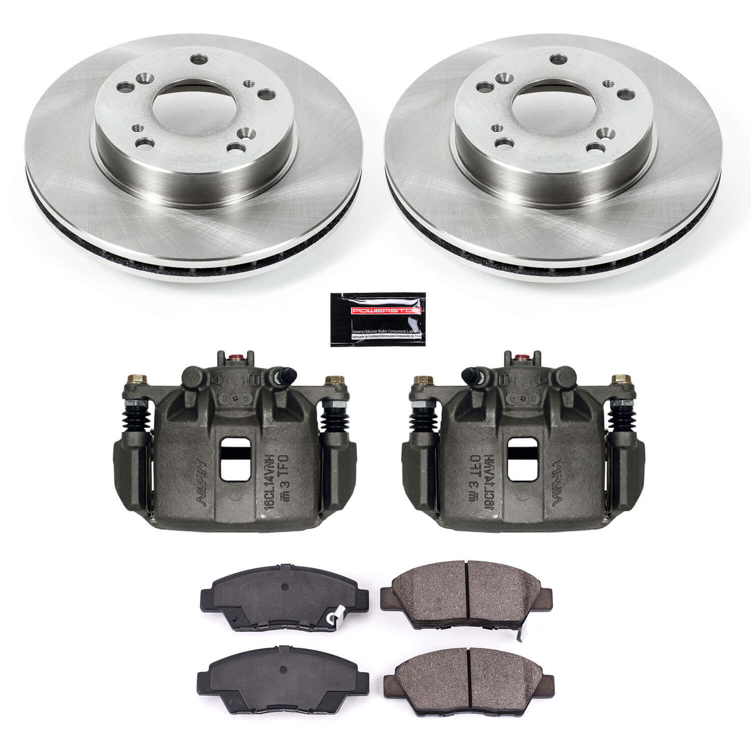 Power Stop KCOE5400 Autospecialty 1-Click Daily Driver Front Brake Kit for 2011-2015 Honda Cr-Z product image