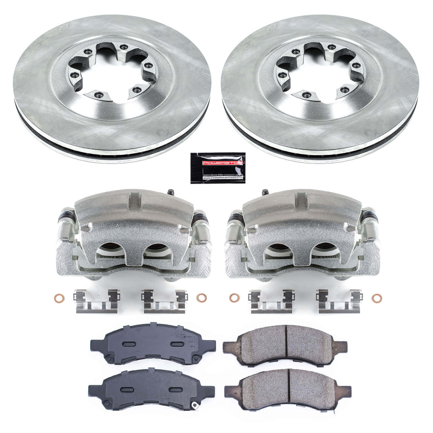 Power Stop KCOE5405 Autospecialty 1-Click OE Replacement Pad And Rotor Kit With Calipers for 2009-2012 Chevrolet Colorado product image