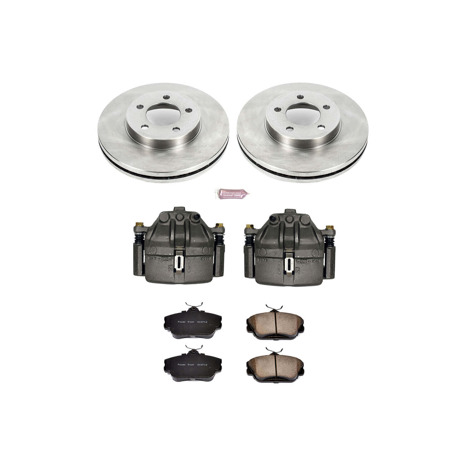 Power Stop KCOE5406 Autospecialty 1-Click Daily Driver Front Brake Kit for 1995 Ford Taurus Sho product image