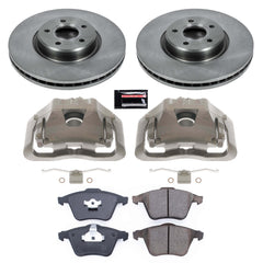Power Stop KCOE5430 Autospecialty 1-Click OE Replacement Pad And Rotor Kit With Calipers for 2006-2013 Volvo C70 product image
