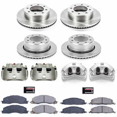 Power Stop KCOE5458A Autospecialty 1-Click OE Replacement Pad And Rotor Kit With Calipers for 2009-2012 Dodge Ram 3500 product image