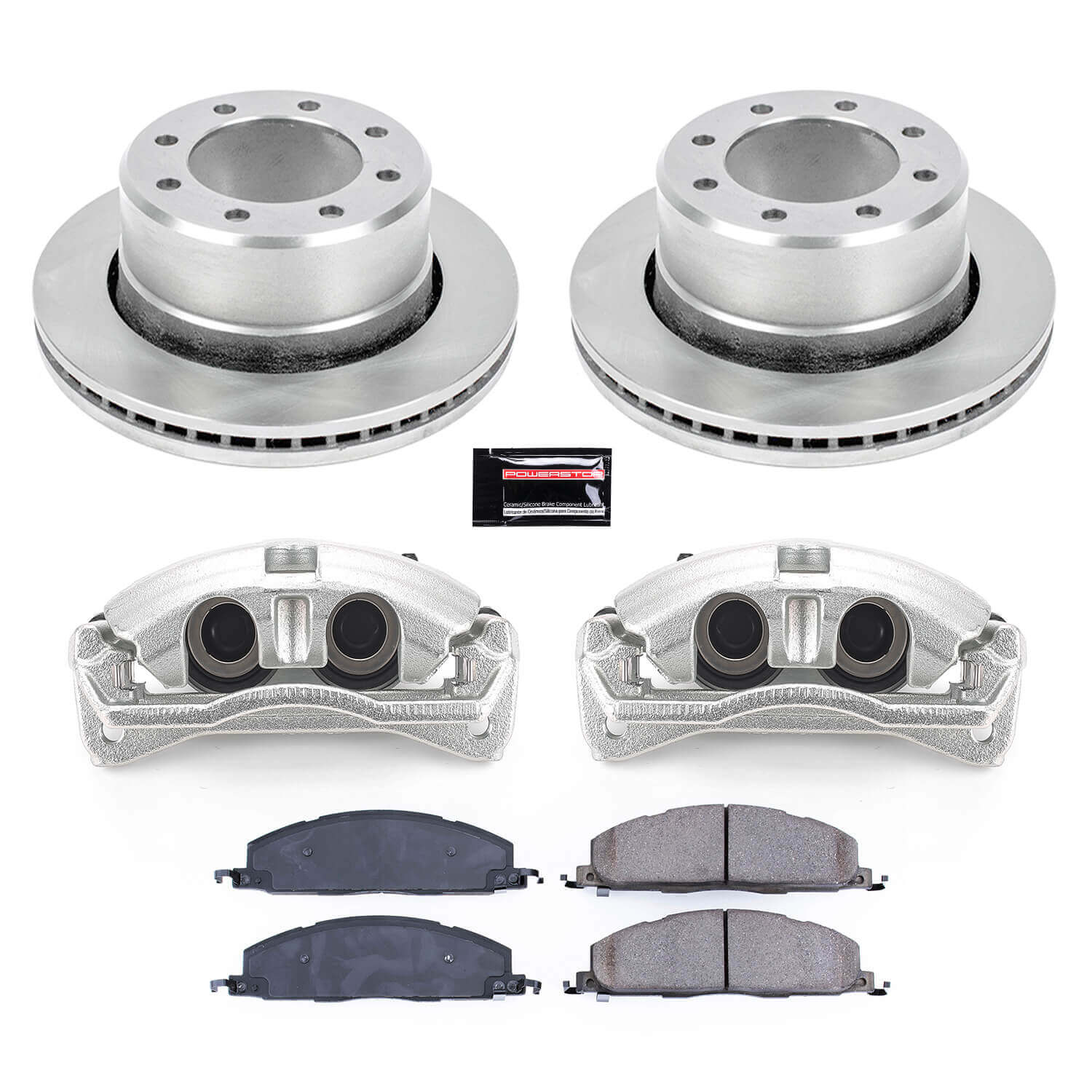 Power Stop KCOE5487A Autospecialty 1-Click OE Replacement Pad And Rotor Kit With Calipers for 2009-2012 Dodge Ram 3500 product image
